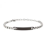 Bracciale Breil Uomo Tag and Cross in Acciaio Zirconia TJ3221 - TJ3221